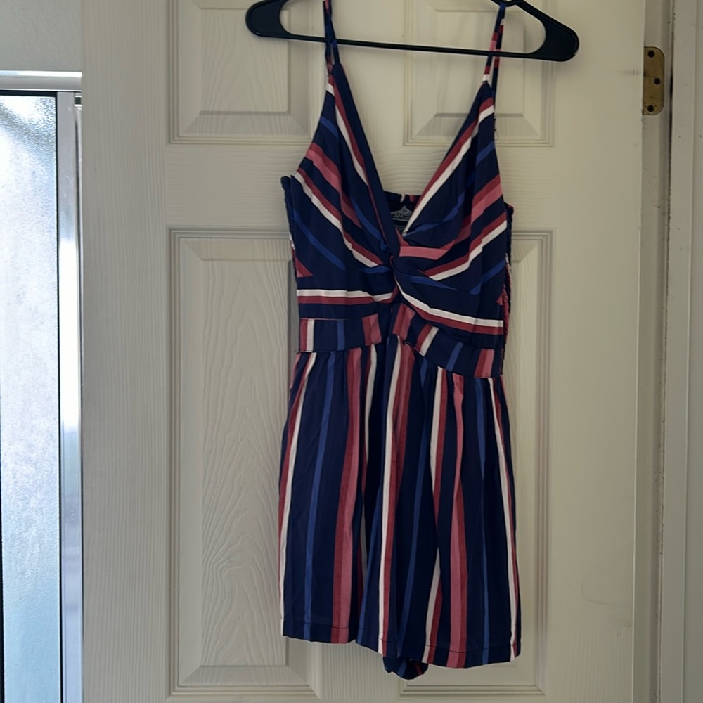 Cute striped romper